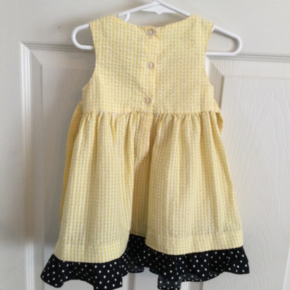 Counting Daisies Dress, Size 2T, Bumble Bee Themed - Picture 3 of 6